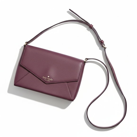 kate spade Handbags - Kate Spade Sadie Saffiano Leather Envelope Crossbody